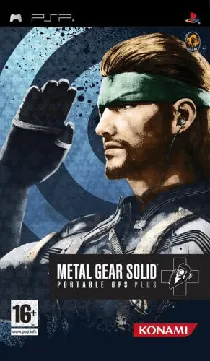 Metal Gear Solid - Portable Ops Plus (EU) box cover front